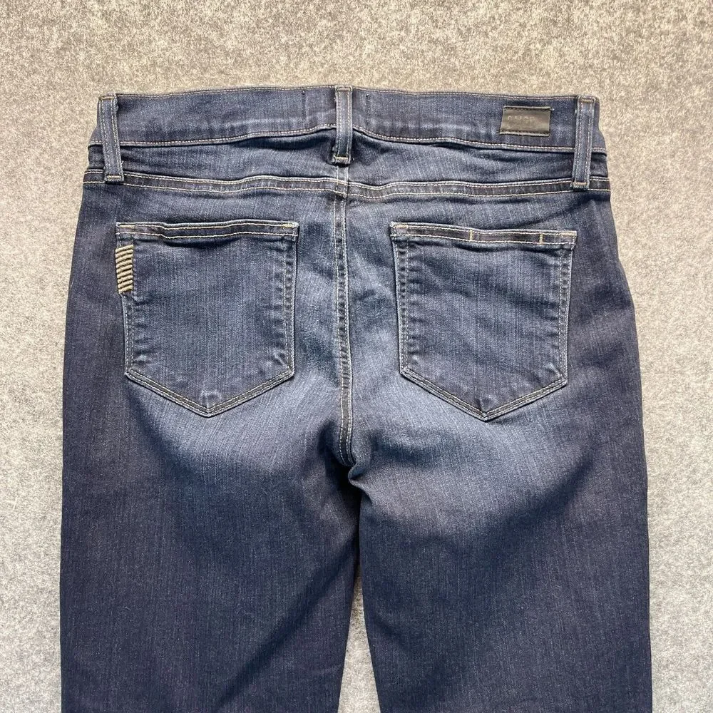 Paige Jeans Women's Size 27 Verdugo Ankle Skinny Dark Blue Stretch Denim‎